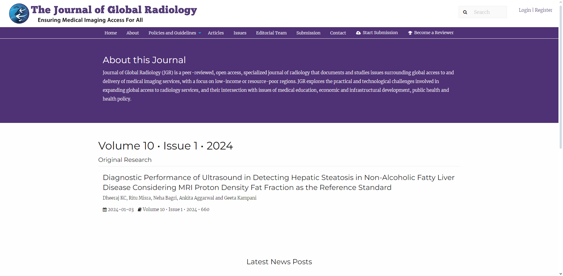 Journal of Global Radiology 